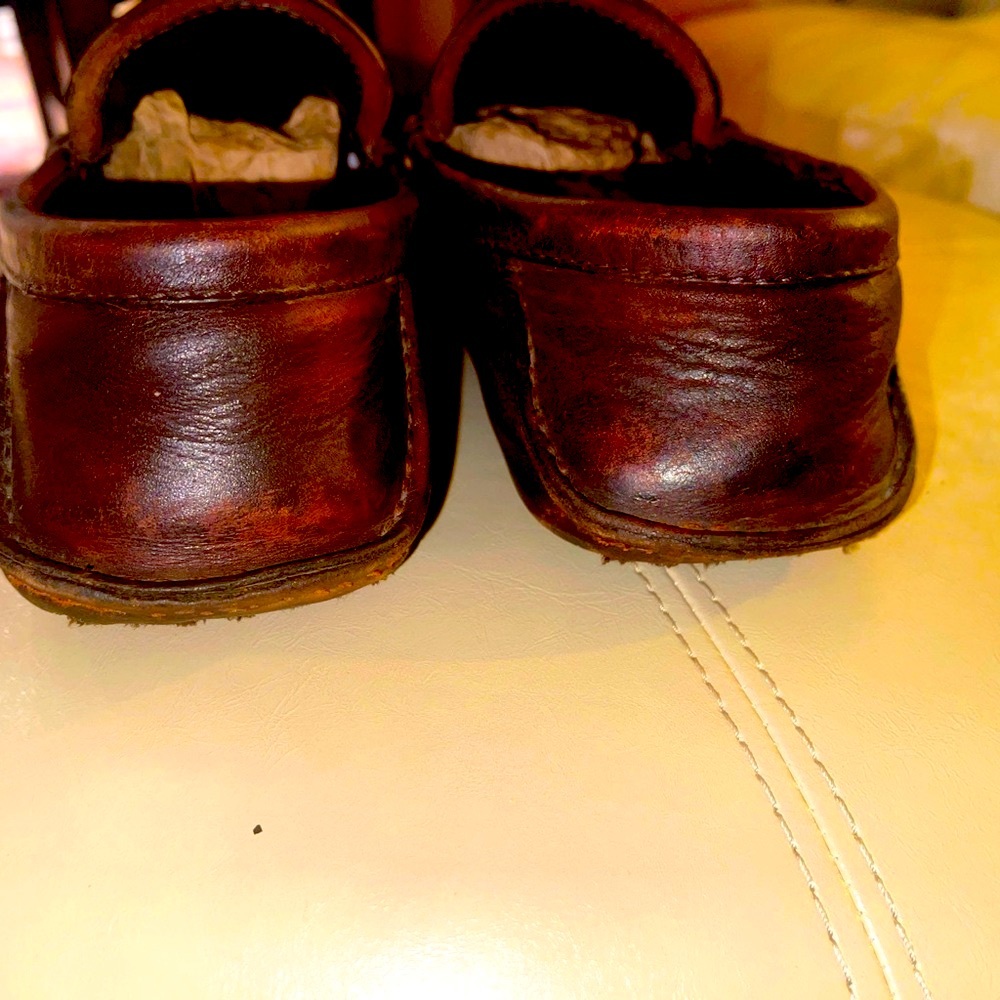 Gucci Brown Leather Driver Bamboo Horsebit, size 42 - Picture 5 of 15